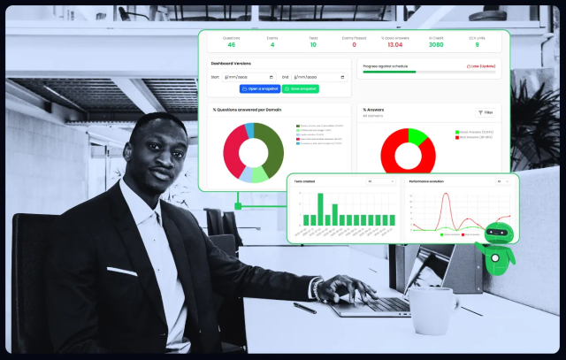 Expérience passionnante et pratique du Tableau de bord  - ExamBoot